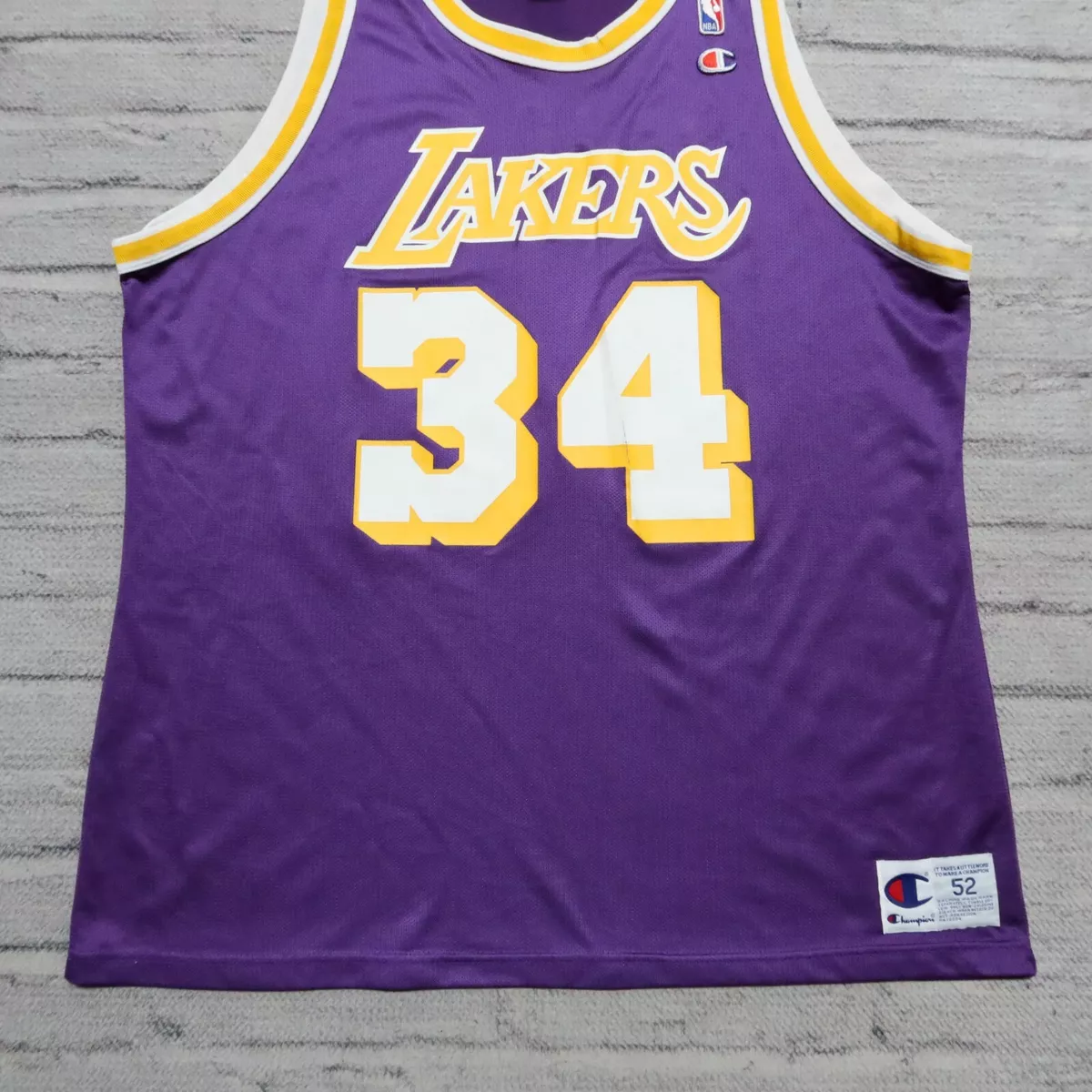Vintage 90s Los Angeles Lakers Shaquille O'neal Jersey by Champion Barely  Worn