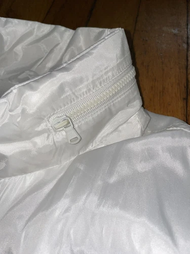 NWT Perry Ellis Full Zip Hooded Mens Size XL Jacket White image 7