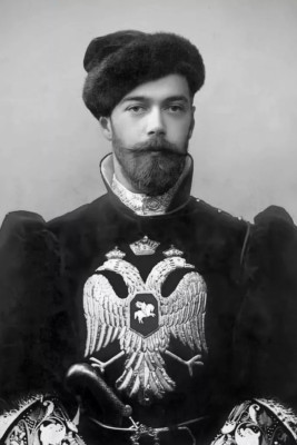 Zar Kaiser Nikolaus II von Russland 4x6 Foto   