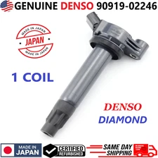 GENUINE DENSO x1 Ignition Coil For 2004-2010 Toyota & Lexus 3.3L V6, 90919-02246