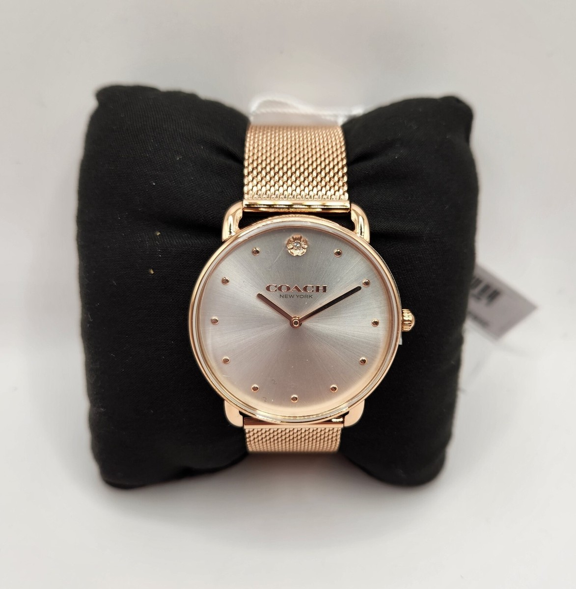 COACH Elliot Women's Quartz Watch 36mm Rose Gold/White Water