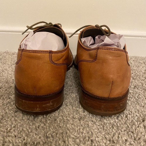 Cole Haan Williams Cap Toe Oxford Size 9.5 Brown Leather Mens Dress Shoe  - Picture 7 of 7