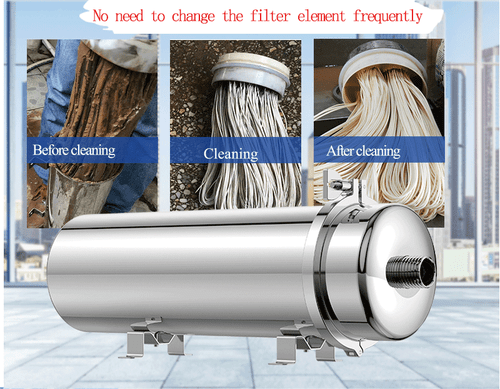 1000L/h 304 Stainless Steel PVDF Ultrafiltration Membrane Filter Water Purifier - Picture 8 of 8