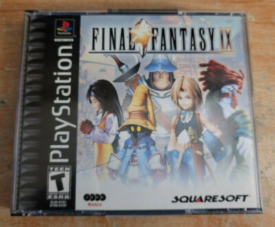 Sony Playstation 1 Final Fantasy IX Complete Black Label Game | eBay