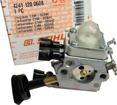 Genuine OEM Stihl 4241 120 0608 Carburetor C1M-S204C BG56 SH56 | eBay