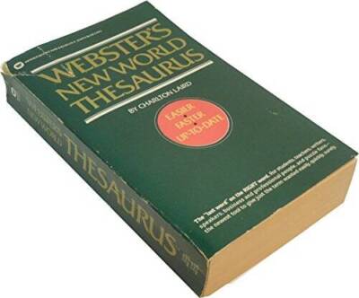 Websters New World Thesaurus - Mass Market Paperback - VERY GOOD
