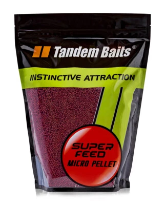 TANDEM BAITS SuperFeed Micro Pellet 2mm/1kg Strawberry Cream