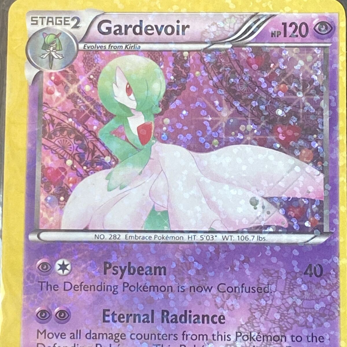 Card Gardevoir RC10/113 da coleção Legendary Treasures