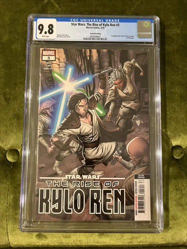 "Star Wars: The Rise Of Kylo Ren" #3 CGC 9.8 (Marvel) 2nd Print 1st Avar Kriss