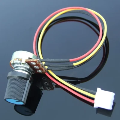 MARKENLOS Portable 10K OHM Linear Taper Rotary Potentiometer 10KB B10K Pot With Wire