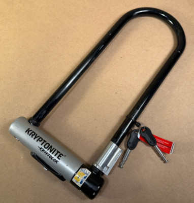 Kryptonite - Kryptolok Bike U-Lock, Heavy Duty Anti-Theft Bicycle / Scooters