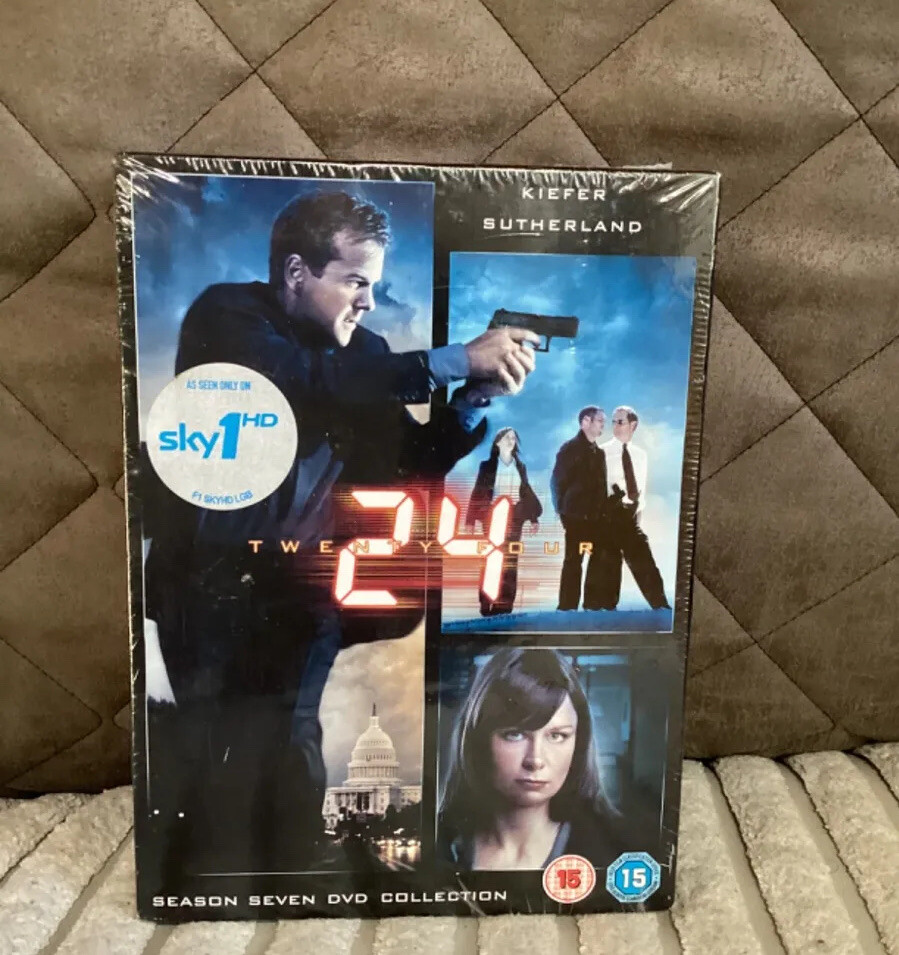 24 - Series 7 - Complete (DVD, 2009) Brand New Sealed