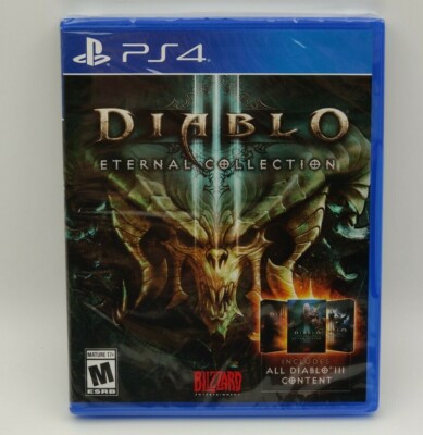 Diablo III 3 Eternal Collection + All Content Sony PlayStation PS4 NEW Sealed