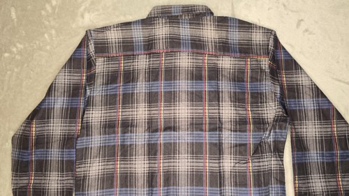 Saugatuck Dry Goods Flannel Shirt Men's VTG 90's Never Worn Lumberjack Plaid L - Picture 10 of 18