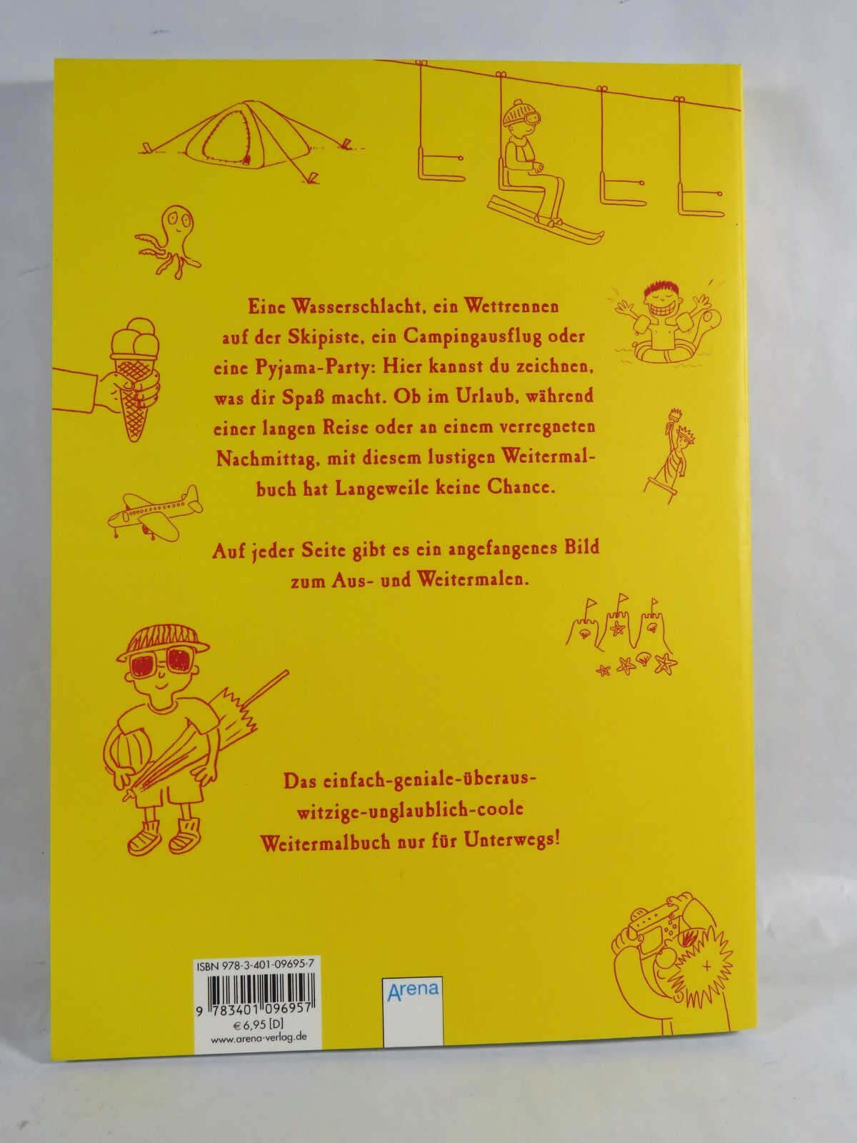 Thumbnail - Mein Großes Doodle-buch Für Unterwegs Bilder Zum Weiterkritzeln U.