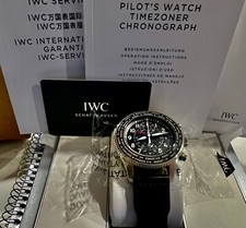 IWC SCHAFFHAUSEN PILOT’S WATCH TIMEZONER CHRONOGRAPH AUTOMATIC IW395001 46mm 2