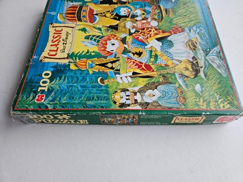 Vintage Donald Duck as Fakir Jigsaw Puzzle 80s 100 Pcs Jumbo Walt Disney Classic - Picture 11 of 12