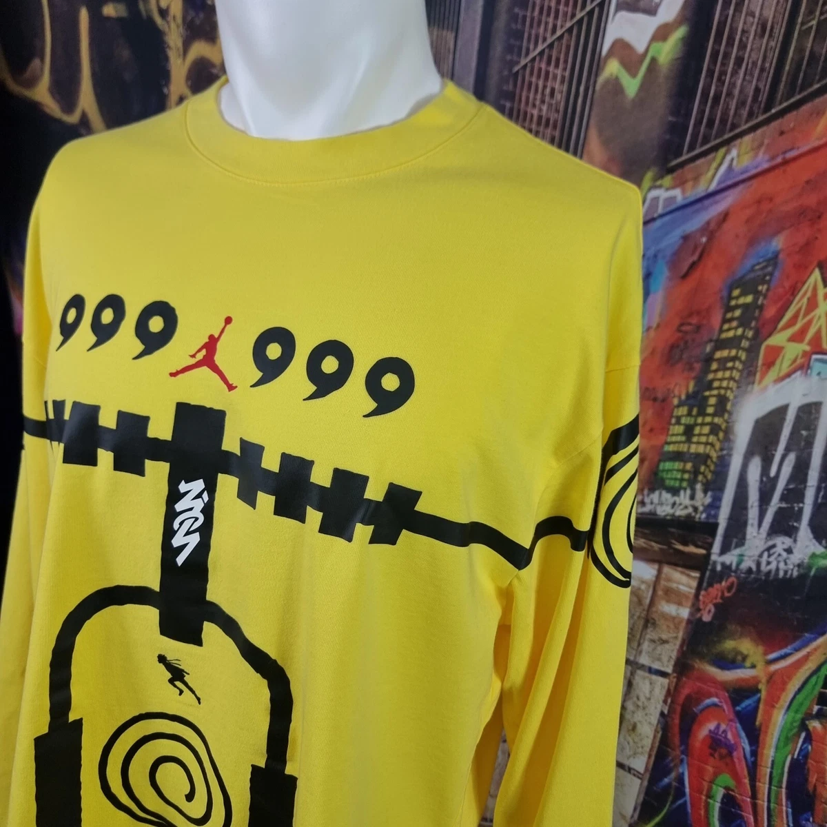 Jordan Zion Long Sleeve Shirt Naruto Shippuden New DR1444 721 A27