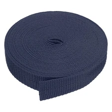 10 Yard Webbing 1 Inch Polypropylene Webbing Strap Chair Straps Navy Blue