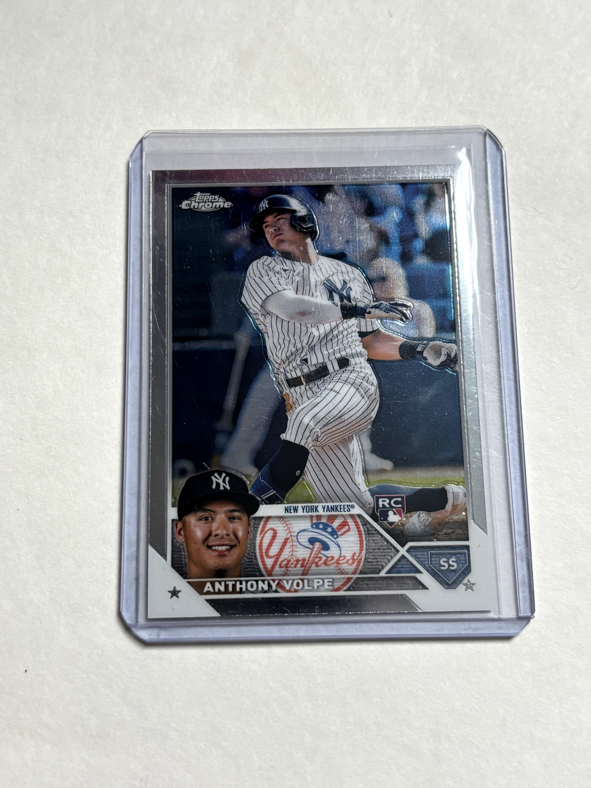 Anthony Volpe 2023 Topps Chrome - #4 Refractor (RC)