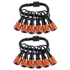 1/4 inch Hex Shank Bit Holders Keychain Quick-change Design for Nut Driver .....