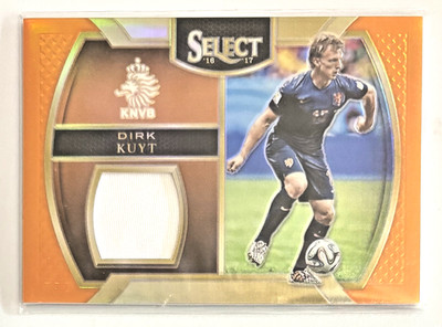 2016-17 Panini Select Memorabilia Orange Prizm /75 Dirk Kuyt #M-DK