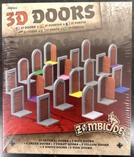 CMON - Zombicide: 3D Doors Pack Accessory- NEW IN SHRINK!