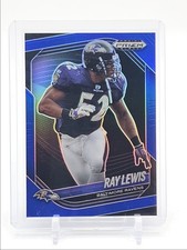 RAY LEWIS 2025 PANINI PRIZM BLACK BLUE BALTIMORE RAVENS /199 Q4856