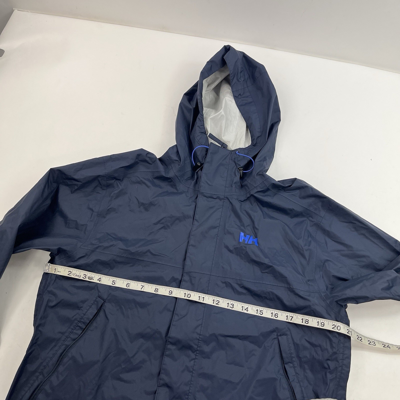 Helly Hansen Blue Rain Jacket Shell Windbreaker S… - image 7