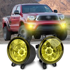 Yellow Fog Lights Driving Bumper Lamps Leftright For Toyota Tacoma 2012-2020