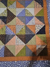 Handmade Reversible Halloween Quilt Or Table ...