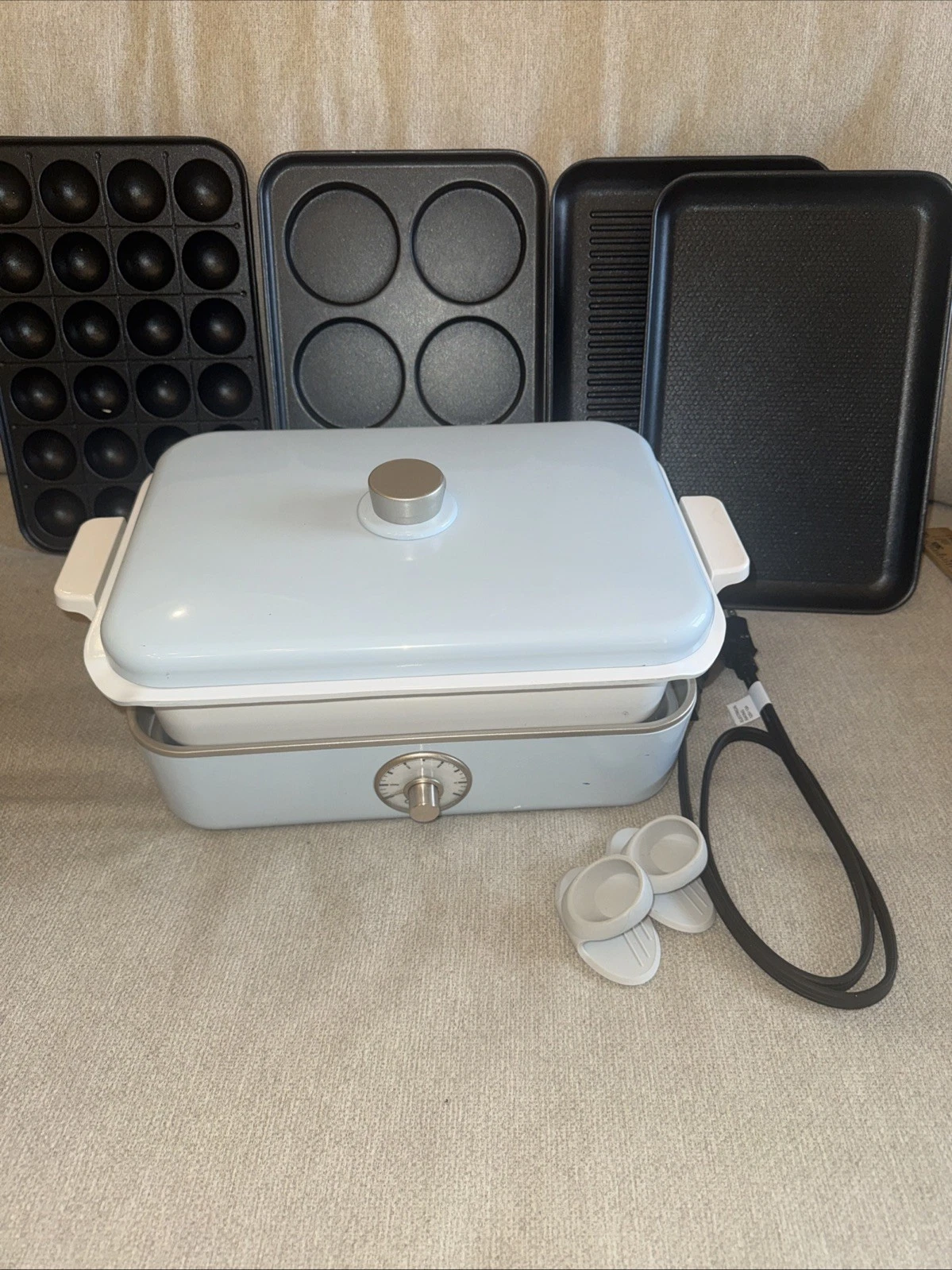 VOTO A4Box Multi Cooker Retro Electric Grill for Pancakes,Steak, 220V - Express