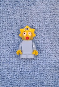 LEGO Simpsons Minifigure Lot Bart Lisa Maggie 71006 Authentic Figures 2014