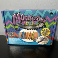 Monster Tail Rainbow Travel Loom Rubber Band Bracelet Crafting Kit New