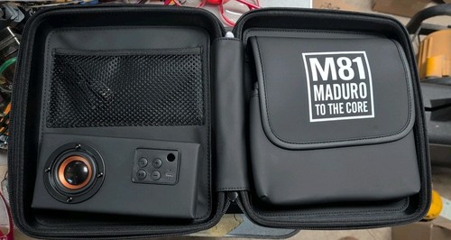 Drew Estate geschwärztes M81 Zigarren Reiseetui mit Bluetooth Lautsprecher - Neu - Bild 3 von 3