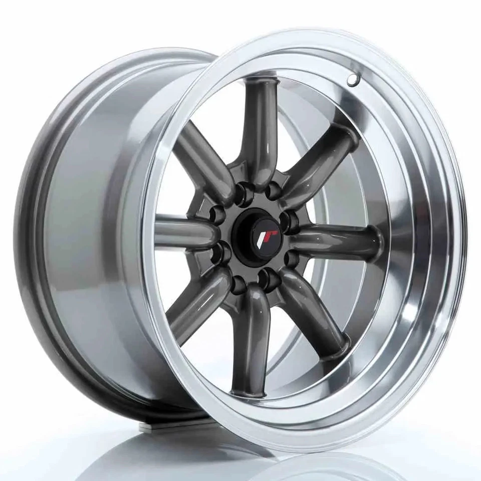 JR WHEELS JR19 15x8 ET20 4x100/108 Gun Metal - Bild 1 von 1