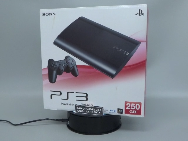 SONY PS3 PlayStation 3 250GB Charcoal Black CECH-4200B Console