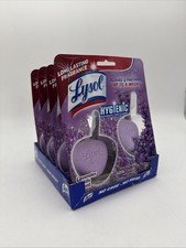 Lot of 4 - LYSOL  Brand Hygienic Automatic Toilet Bowl Cleaner, lavender fields