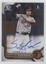 2022 Bowman Draft Chrome Draft Pick Auto Silas Ardoin #CDA-SA Auto 1b8