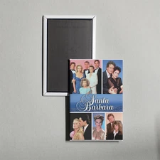 Santa Barbara Mini TV Show Poster Fridge Locker Magnet
