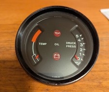 Porsche 911 930 11.77 Gauge Oil Temppressure Combo 91164110303 911sc 911 Sc