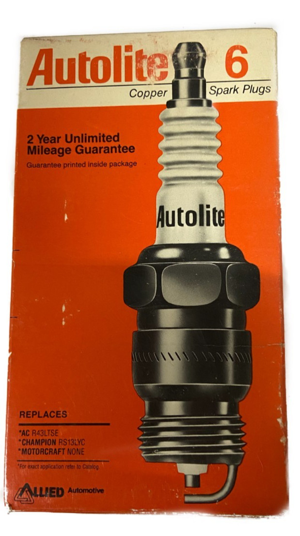Autolite Copper Spark Plugs 5164 Pack of 6