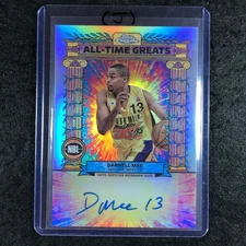 2024-25 Topps Chrome NBL DARNELL MEE All-Time Greats Autograph Refractor #DM (J)
