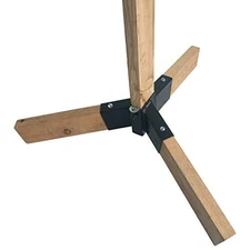 Highwild 2X4 Target Hanger | Target Stand Base | Adjustable Height Steel Post |