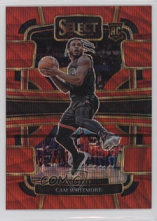 2023-24 Panini Select Concourse Red Wave Prizm Cam Whitmore #69 1l2z