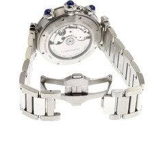 CARTIER PASHA DE CARTIER WSPA0027 41mm SS Grey/White Automatic Chronograph #C048 2