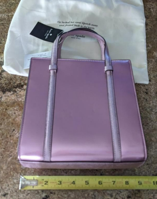 Kate Spade Kenzie Pink Quartz Color Mini Tote Crossbody K1956