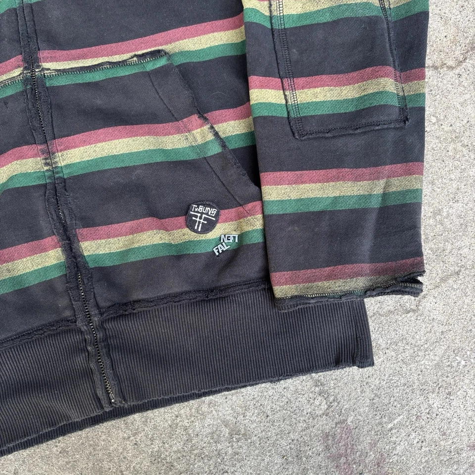 Sudadera con capucha vintage Fallen Skateboards Tommy Sandoval Rasta Grail Foto 2 de 4