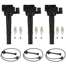 Ignition Coil Pack  Iridium Spark Plugs w/Ignition Wire for 1996-2002 Toyota...