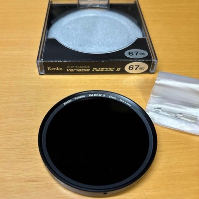 Kenko Variable NDX II ND Filter 67mm ND2.5-ND450 Variable Neutral Density